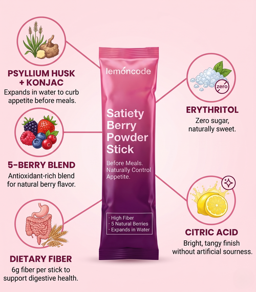 Satiety Berry Powder Stick